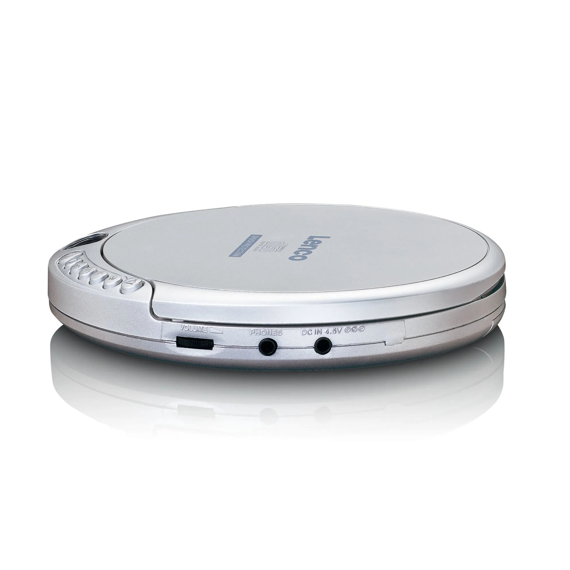 Cd Player Portable Cd Player Silver