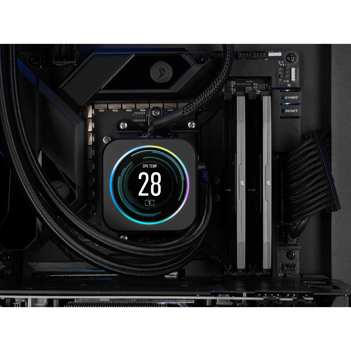 Corsair Vengeance 32GB (2 x 16GB) DDR5 5200 MHz, CL40 - memory, Grey (AMD Expo)