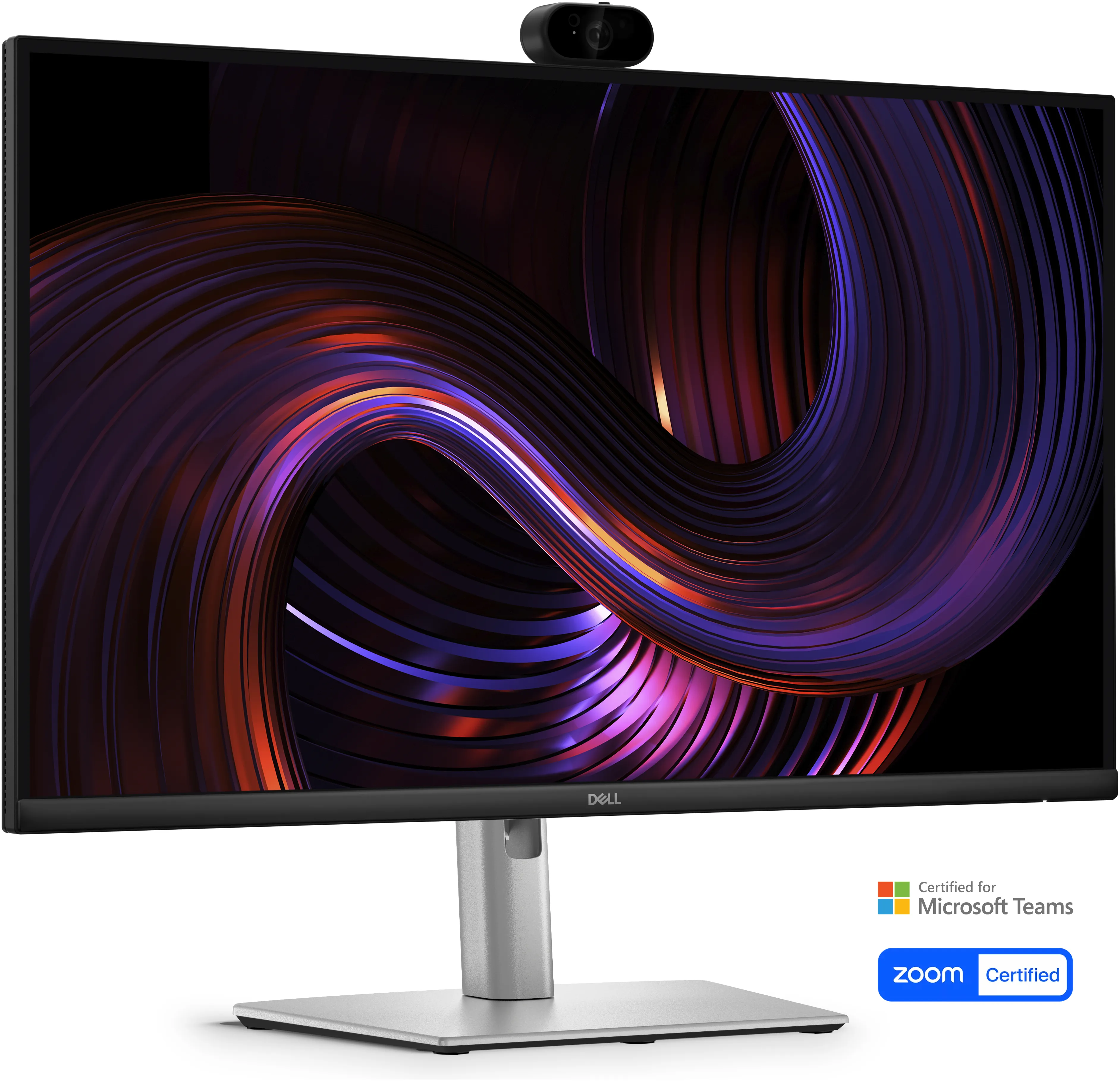 Dell P2726DEV 27" QHD, IPS sk&auml;rm med USB-C hub, webbkamera
