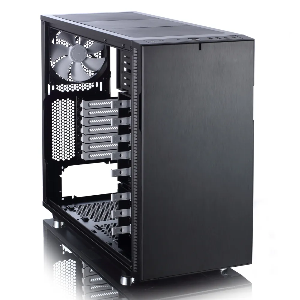 Fractal Design Define R5 - Mid Tower case, Black Solid