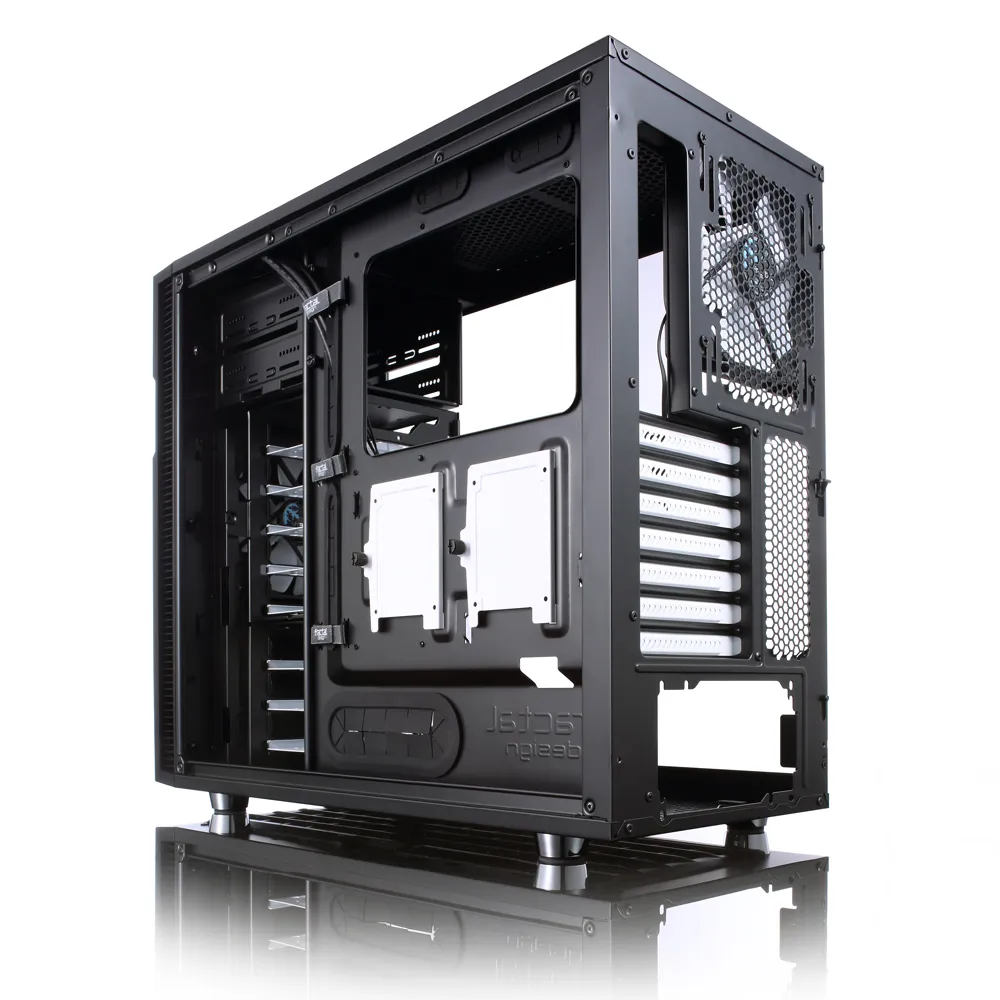 Fractal Design Define R5 - Mid Tower case, Black Solid