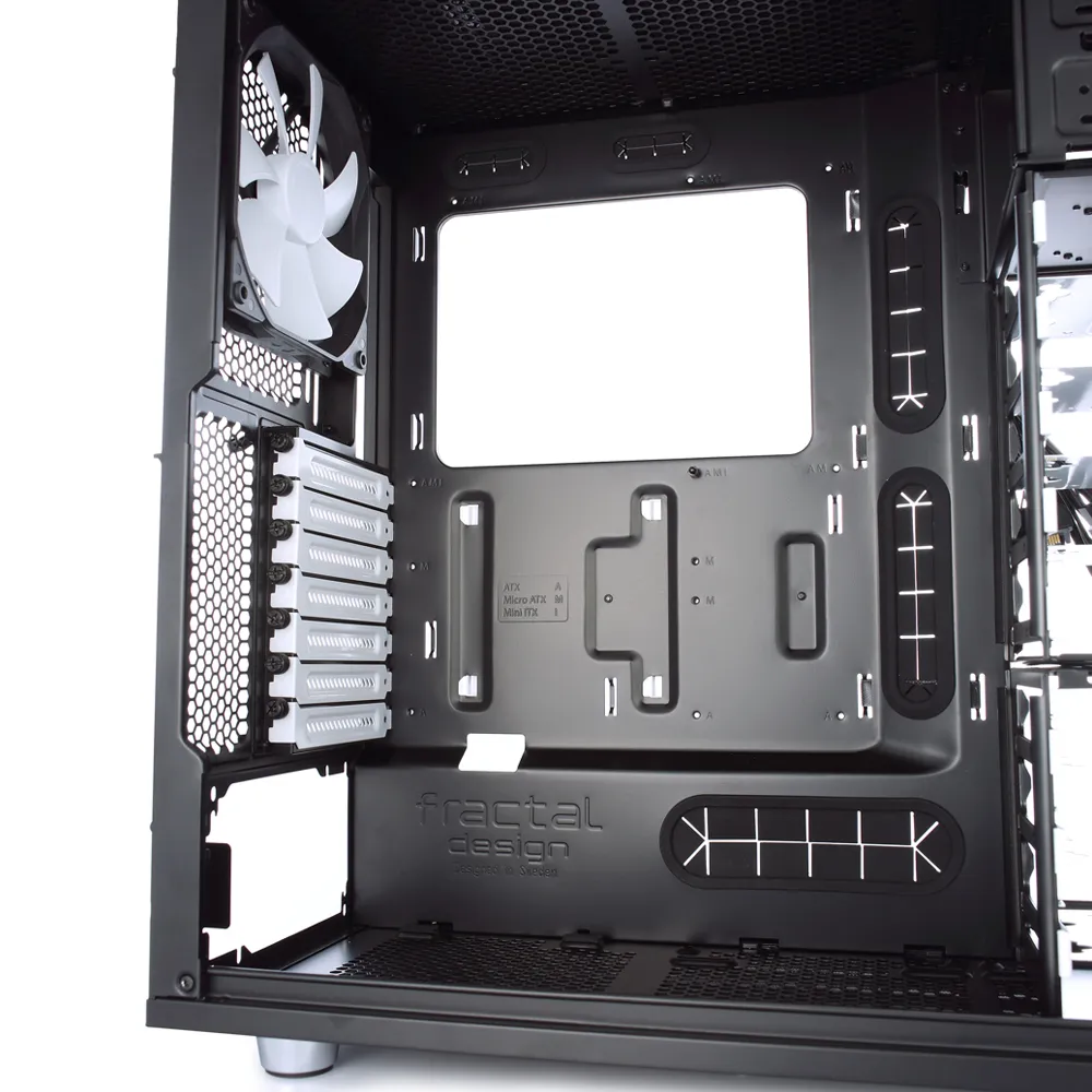 Fractal Design Define R5 - Mid Tower case, Black Solid