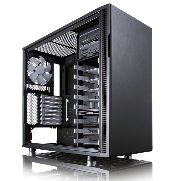 Fractal Design Define R5 - Mid Tower case, Black Solid