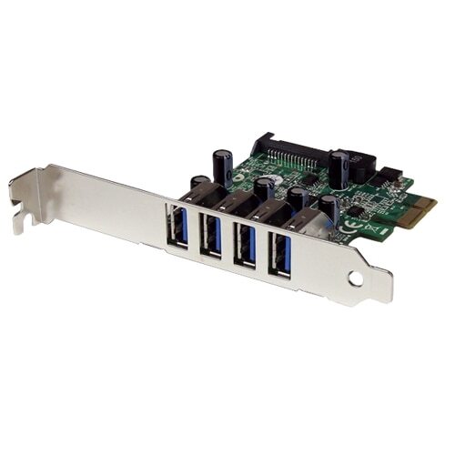 Dell J38MV PCI Express Expansion Card, 4 x USB 3.0, DisplayPort