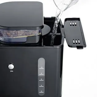 Severin KA 4810 - coffee maker, Black, Stainless steel