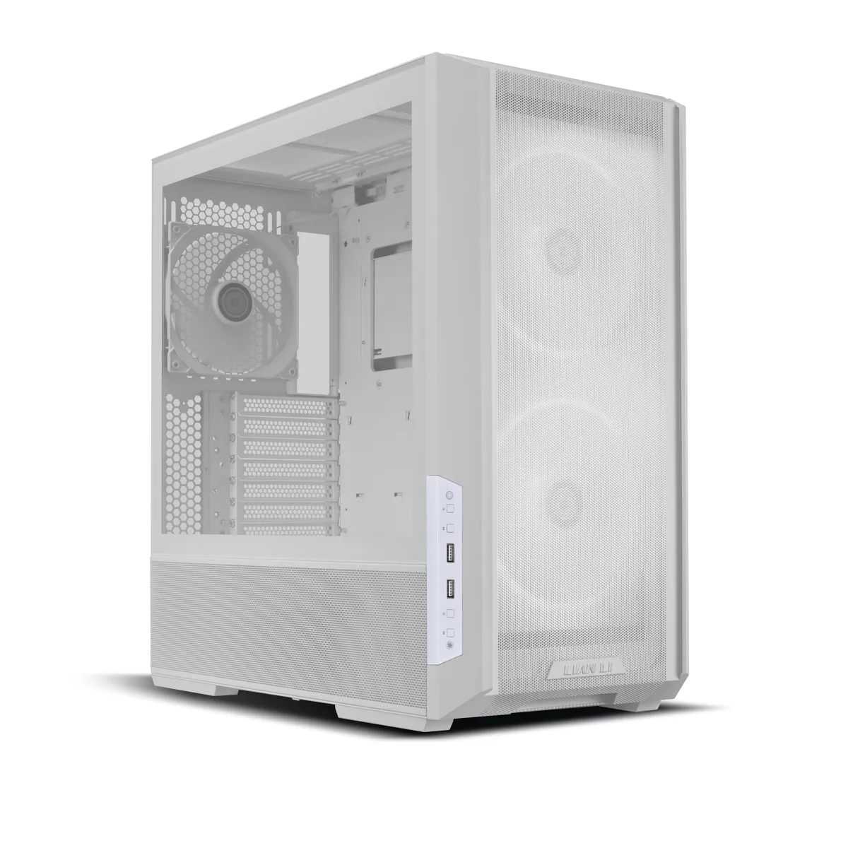 Lian Li LAN216-1W I/O-paneeli ARGB-ohjaimella Lancool 216 -kotelolle, valkoinen