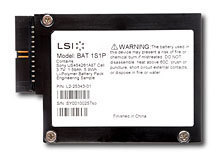 LSI MegaRAID LSIiBBU09 Battery, Remote Cable