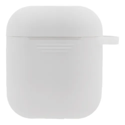 DELTACO AirPods silicone case, white