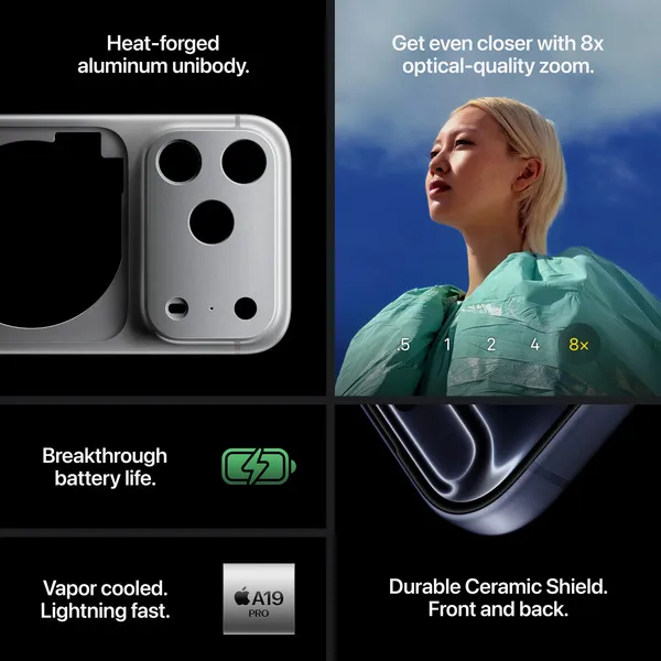 Apple iPhone 17 Pro 256 Gt -puhelin, Kosminen oranssi