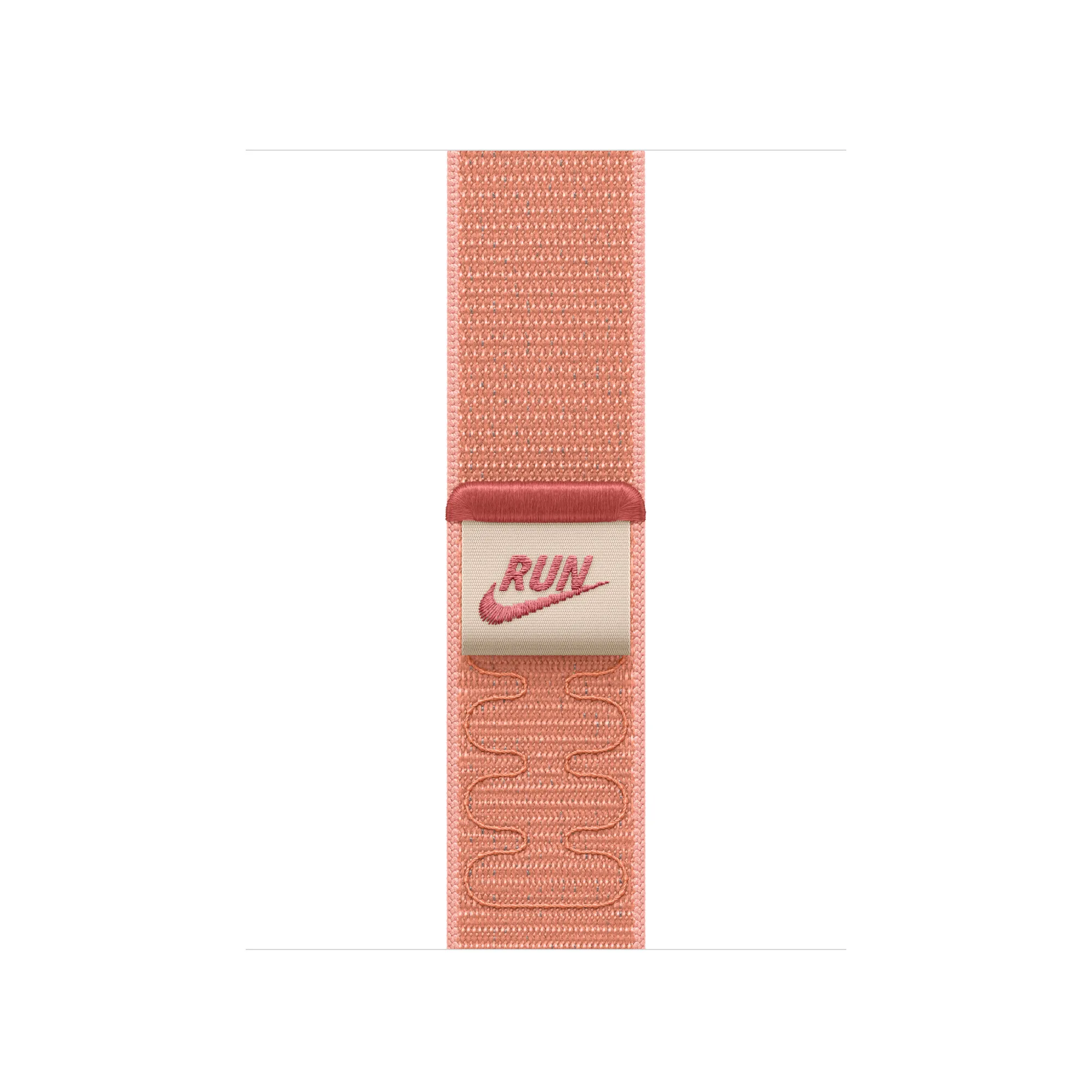 Apple Watch 42 mm Nike-sportloop, alpenglow pink