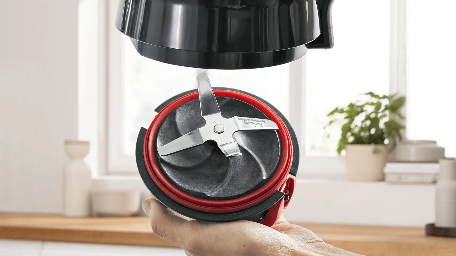 Bosch VitaPower MMB6174S 1200 W 1,5 l blender, svart, metall, transparent