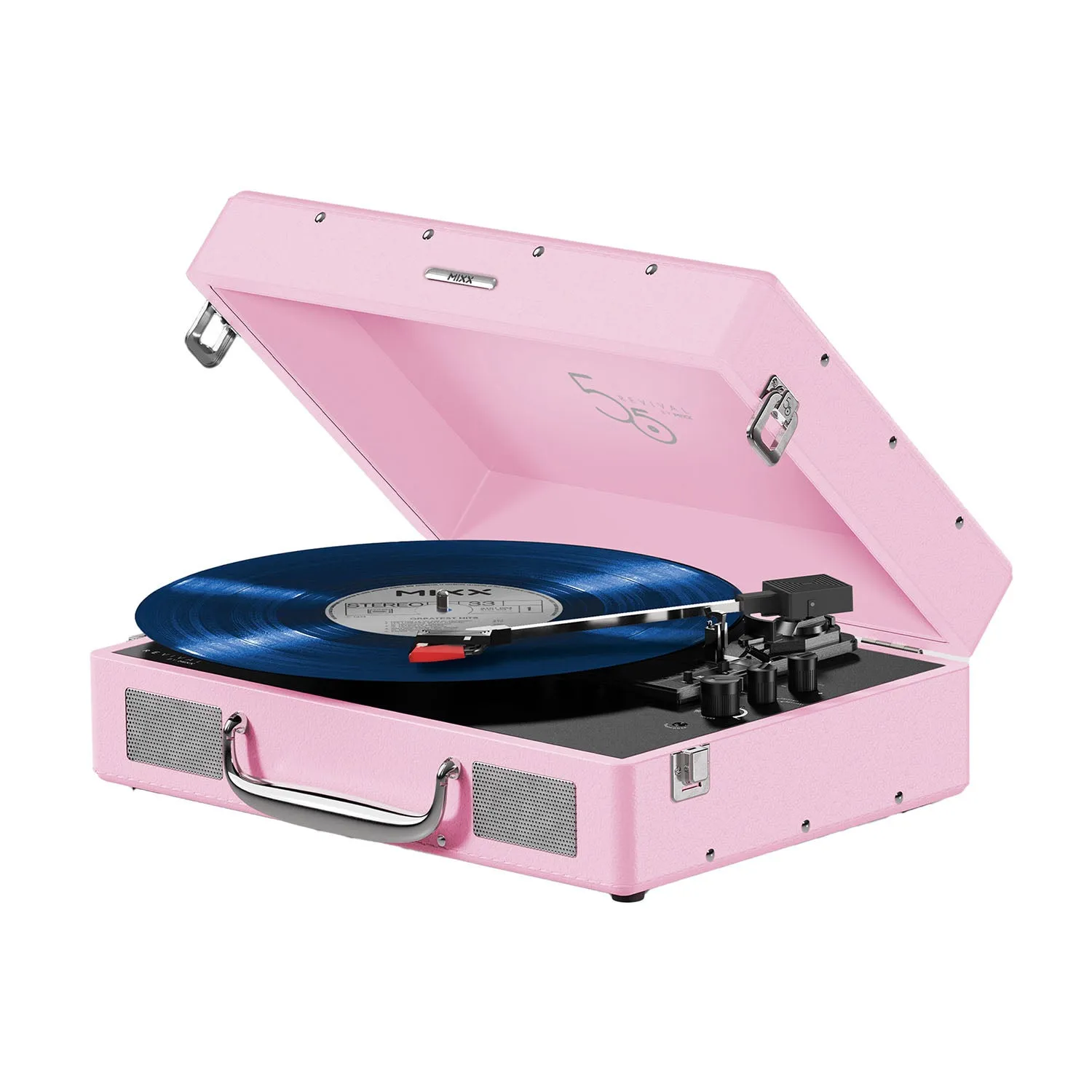 MIXX Revival 55 Stereo - vinyl records player, pink