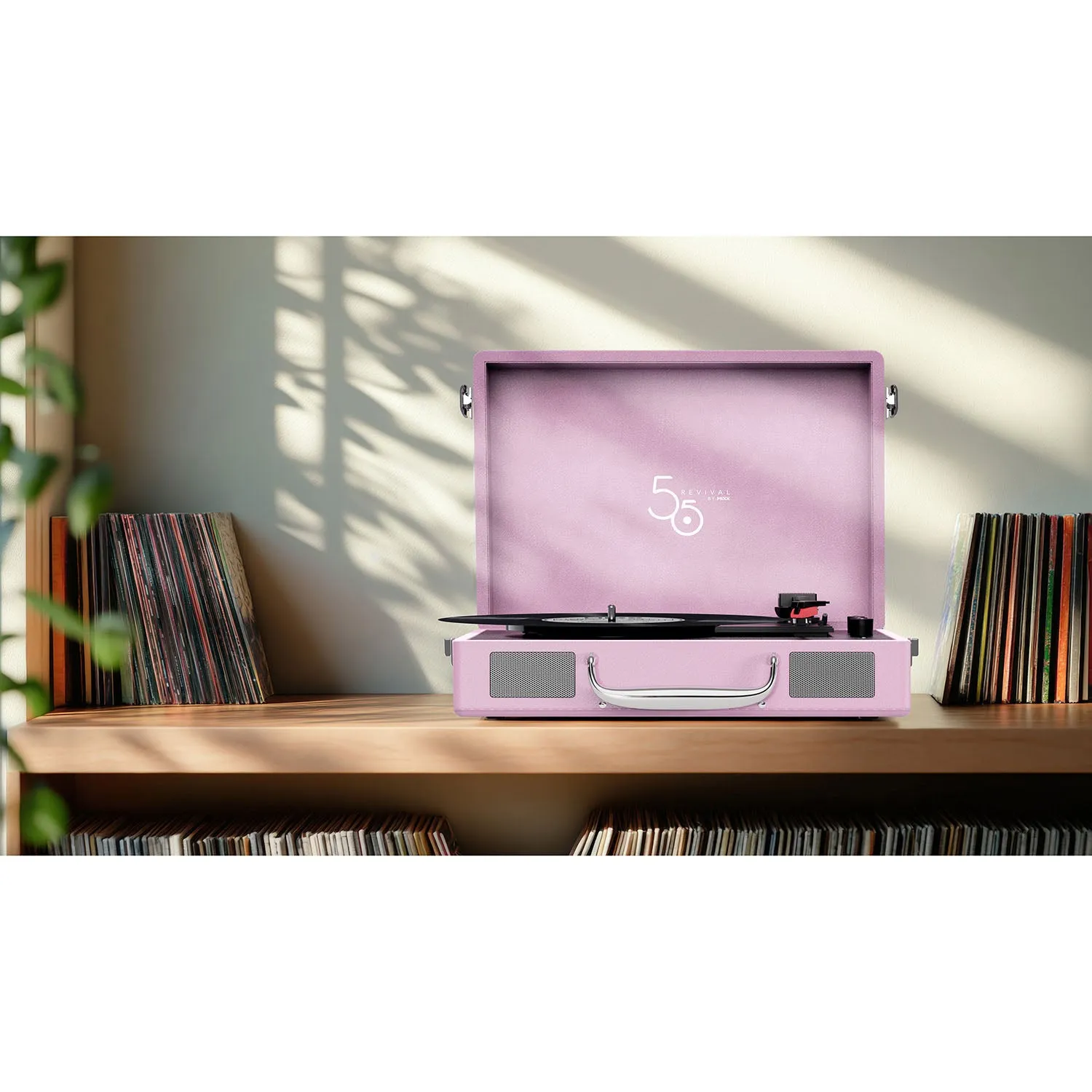 MIXX Revival 55 Stereo - skivspelare, pink