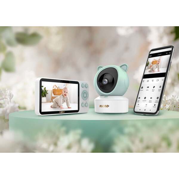 Neno Ivo Wi-Fi videobabyvakt 5 tum