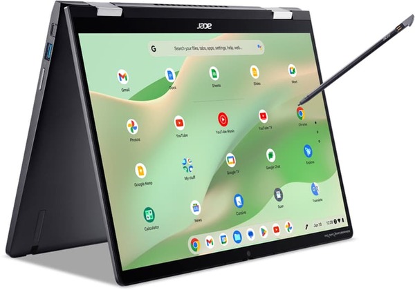 ACER ChromeBook Spin 714 Intel Core i3-1315U 14inch WUXGA IPS Touch 8GB DDR4 128GB PCIe NVMe SSD Chrome OS