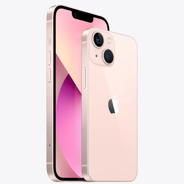 Renoverad iPhone 13 mini 128 GB - mobiltelefon, Pink (Bruksskick)