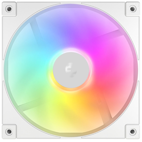 DeepCool FD14, 140mm, PWM, Hydraulic Bearing, ARGB Fan Kit, 3-pack, White