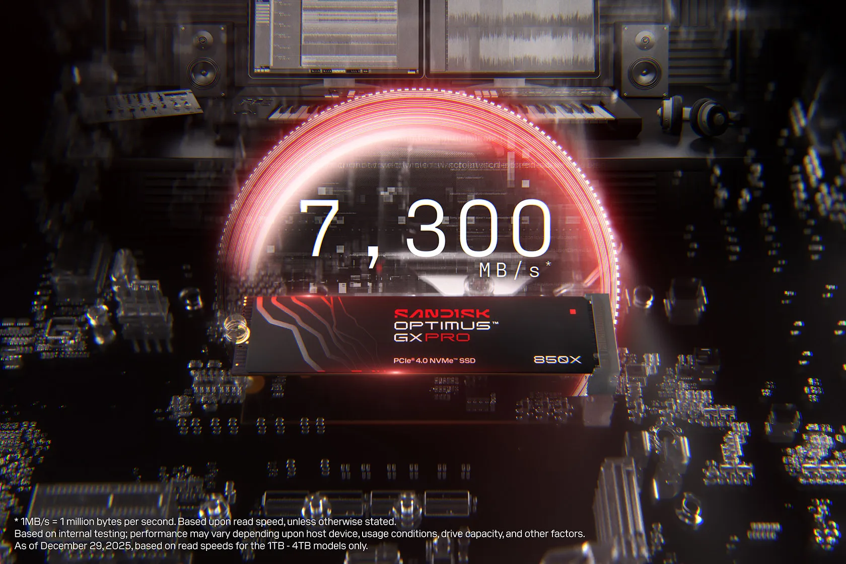 SanDisk Optimus GX Pro 850X 8TB NVMe PCIe 4.0 M.2 2280 SSD