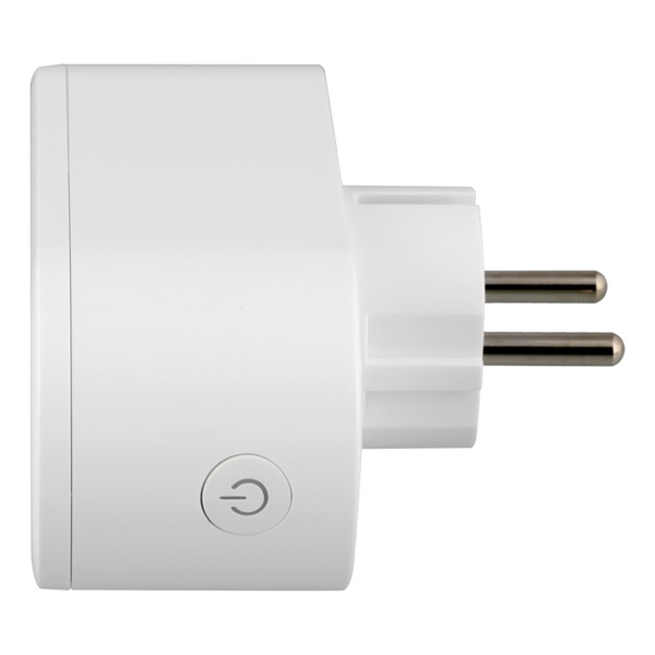 Qnect SH-P02 Smart dual plug, 13a, WiFi, energy monitor -langaton &auml;lypistorasia