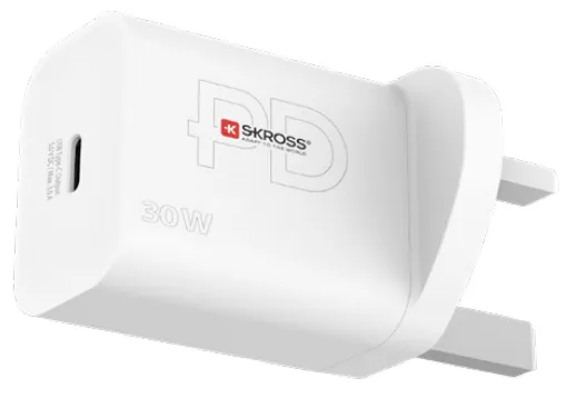 Power Charger UK 1xUSB-C PD 30W