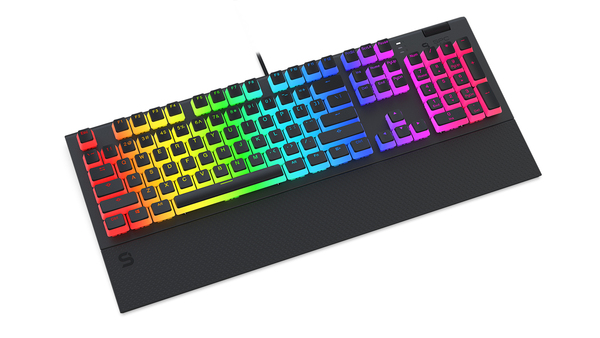 SilentiumPC Gear GK650K Omnis Kailh Blue RGB Pudding - gaming keyboard