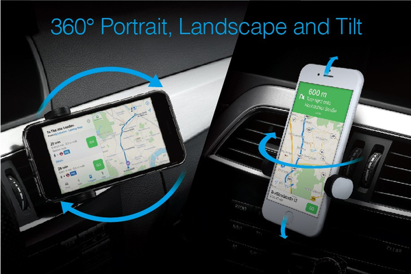 Just Mobile Xtand Vent adjustable smartphone car mount