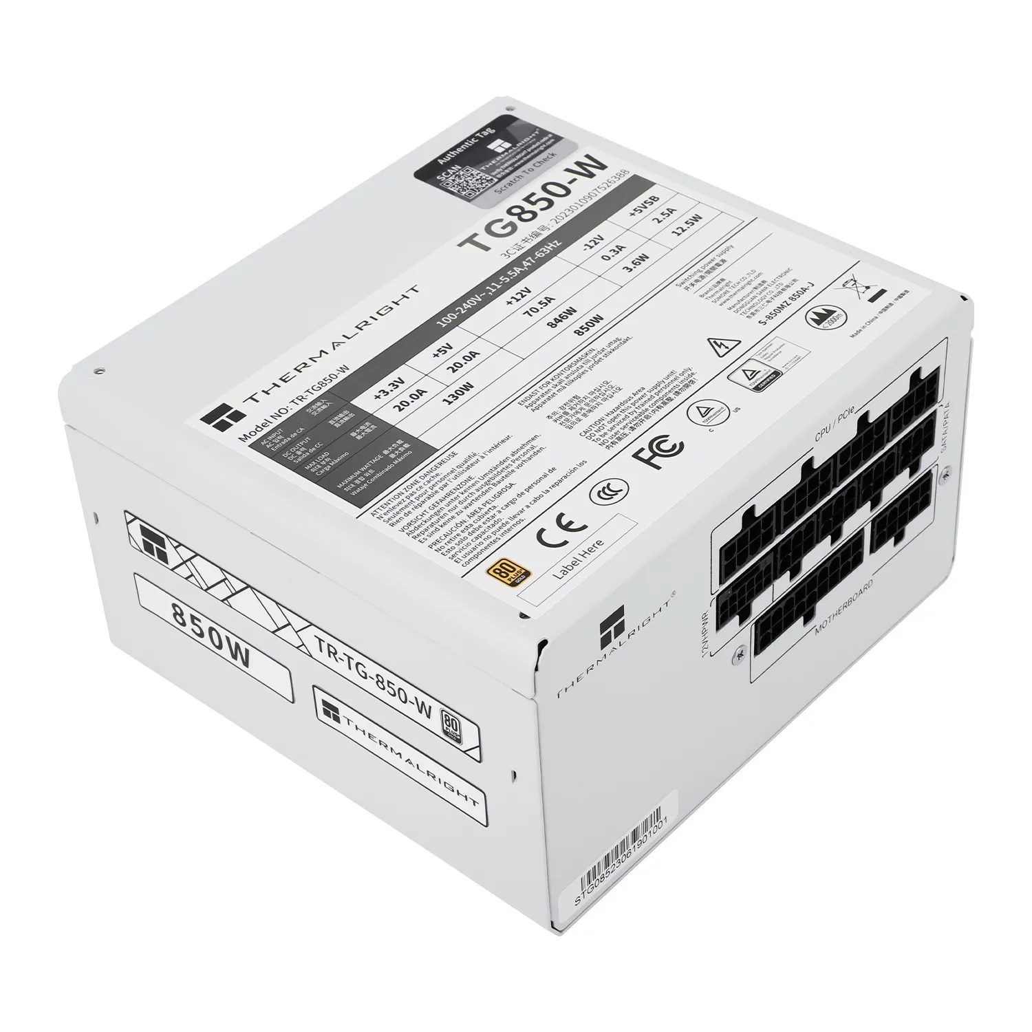 Thermalright 850W - PSU, 80 Plus Gold