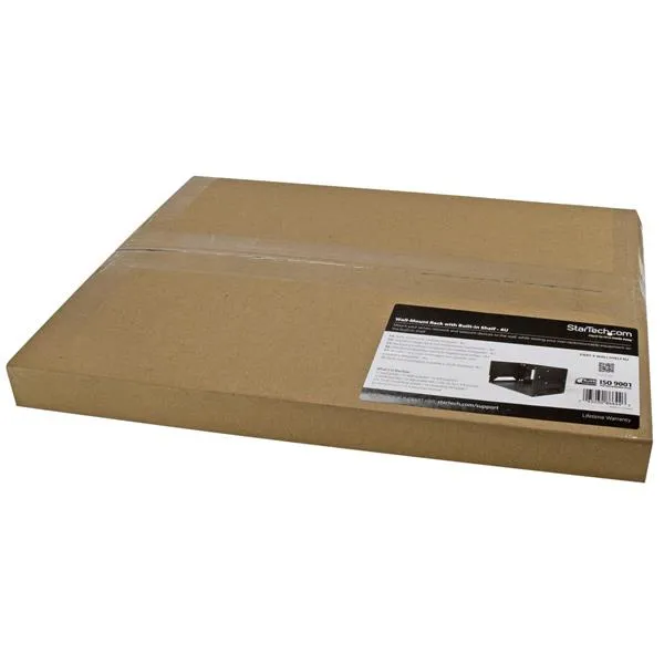 8U WALL-MOUNT RACK WITH SHELF
