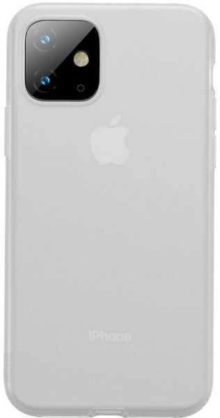 Baseus Silicone Case, iPhone 11 - Case, White