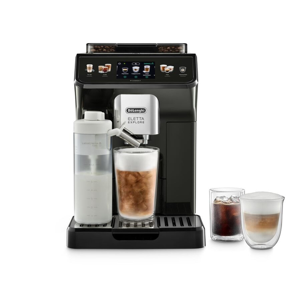 Delonghi Eletta Explore Cold Brew - espressomaskin, helautomatisk, Gr&aring;