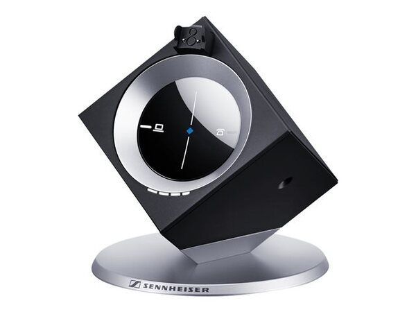 EPOS IMPACT DW Pro 1 USB ML Wireless Mono Headset, with Charging Station, Black/Silver