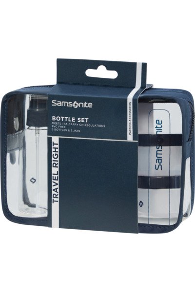 SAMSONITE TA Revolution Bottle Set Midnight Blue