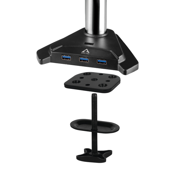 Arctic Cooling Z1 3D Gen 3 Monitor Arm 4-Port USB 3.0