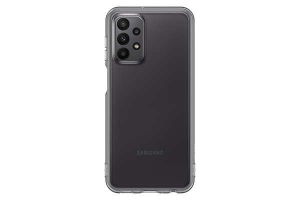 Samsung Clear Cover, Galaxy A23 - Case, Black