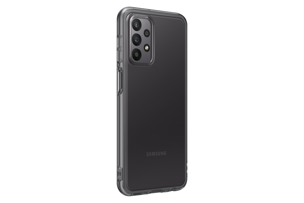 Samsung Clear Cover, Galaxy A23 - Case, Black