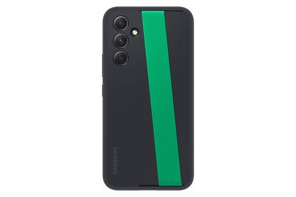 Samsung Haze Grip Case, Galaxy A54 - Case, Black