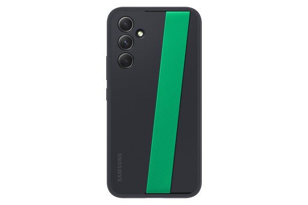 Samsung Haze Grip Case, Galaxy A54 - Case, Black