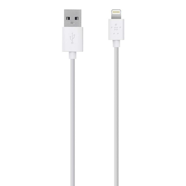Belkin MIXIT USB-A - Lightning -kaapeli, 2m, Valkoinen