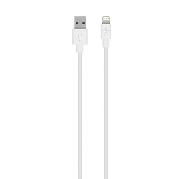 Belkin MIXIT USB-A - Lightning -kaapeli, 2m, Valkoinen
