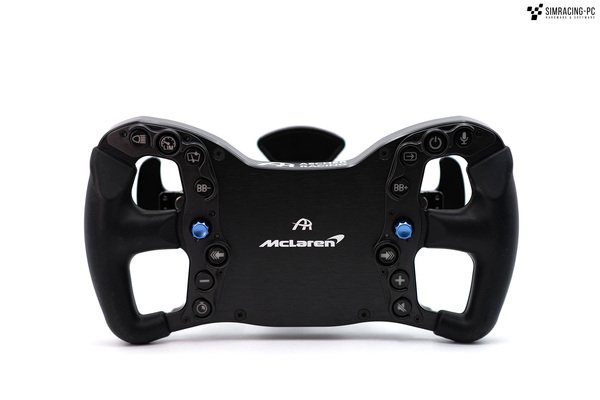 ASROCK Ascher Racing McLaren Artura Sport USB Sim Racing Steering Wheel, PC, Black