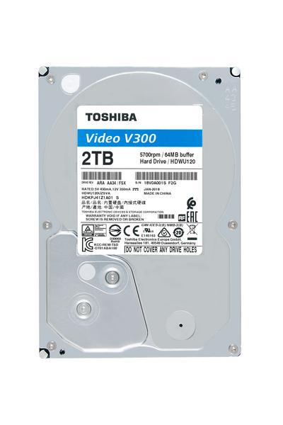 Toshiba V300 3,5&quot; Bulk 2TB 64mb/7200RPM/SATA