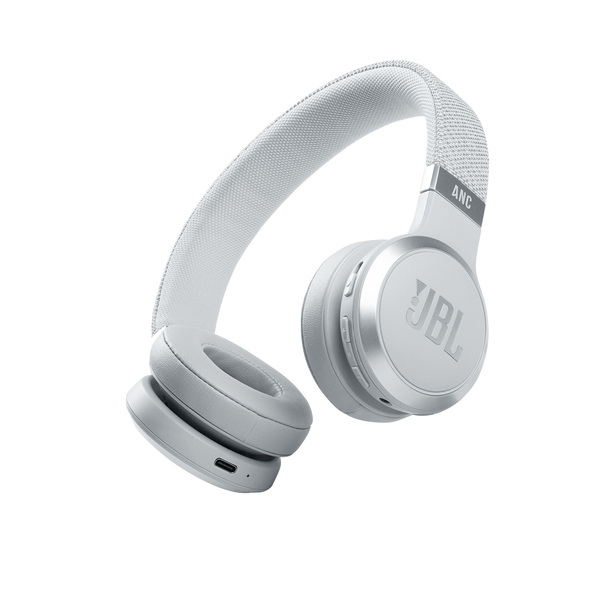 JBL Live 460 NC - wireless headphones, White