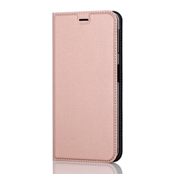 Wave Book Case, Samsung Galaxy A7 (2018) - Rose Gold