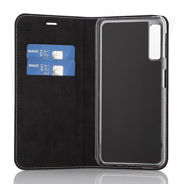 Wave Book Case, Samsung Galaxy A7 (2018) - Rose Gold