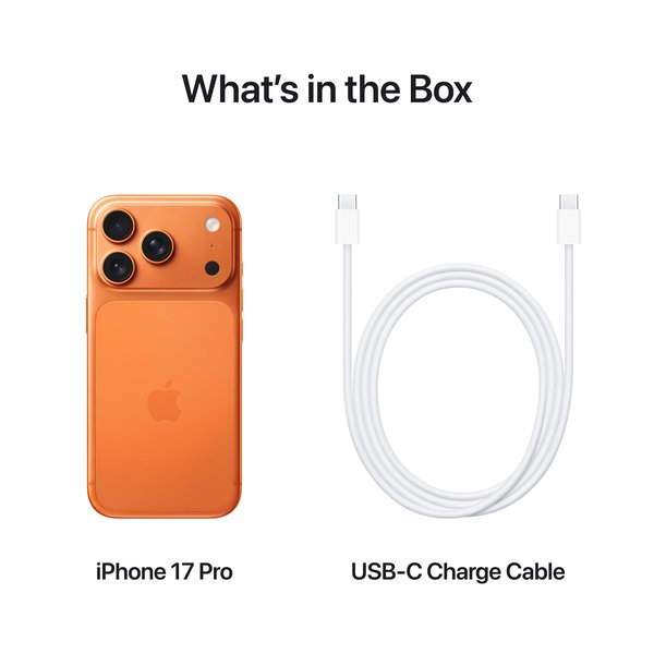 Apple iPhone 17 Pro 256GB - mobile phone, Cosmic Orange