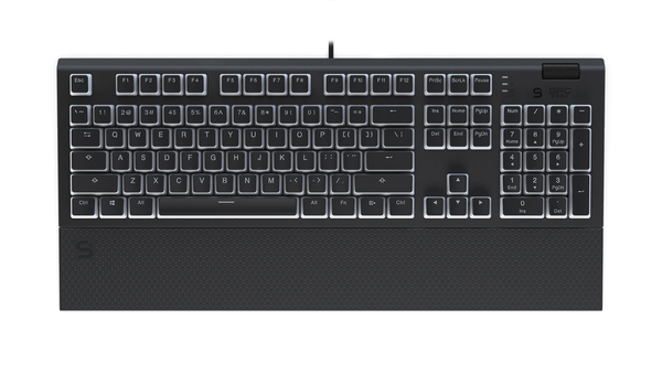 SilentiumPC Gear GK650K Omnis Kailh Blue RGB Pudding - gaming keyboard