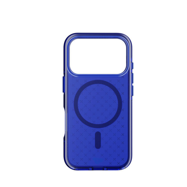 Tech21 Evo Check MagSafe Case for iPhone 17 Pro, Electric Blue