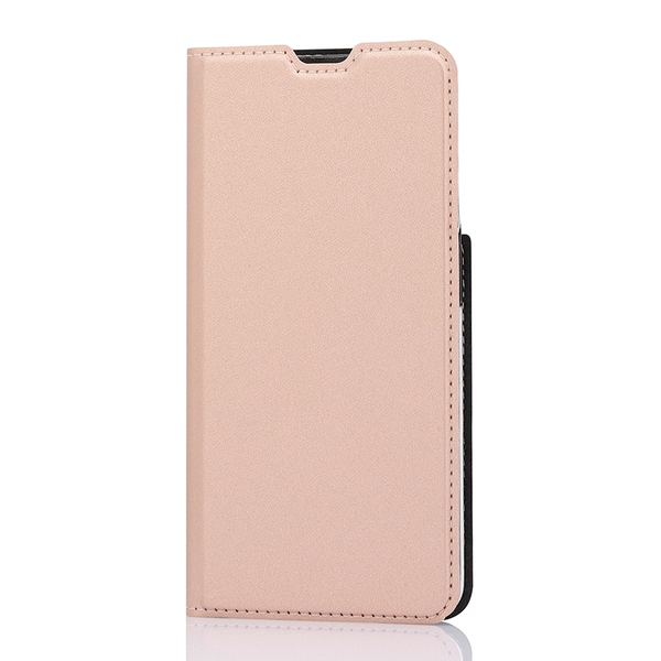 Wave Book Case, Galaxy S21 - case, Rose gold