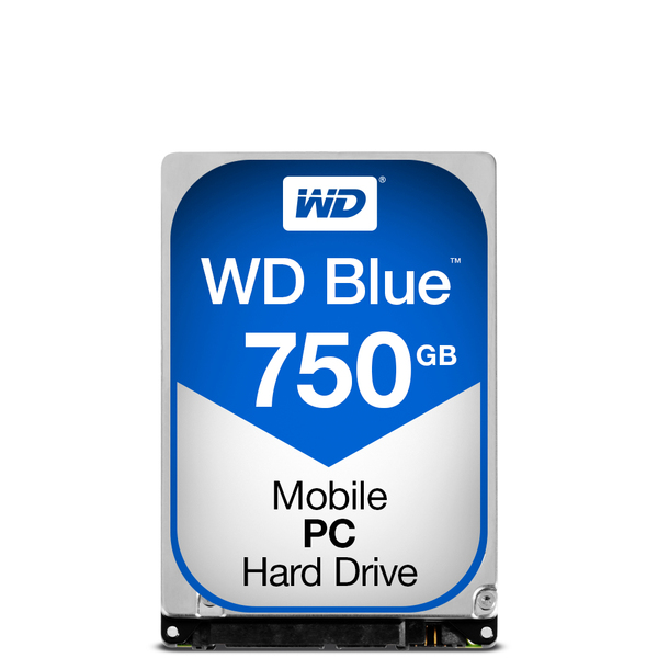 Western Digital 750GB Blue, 2.5", SATA, 5400rpm, 8MB - HDD