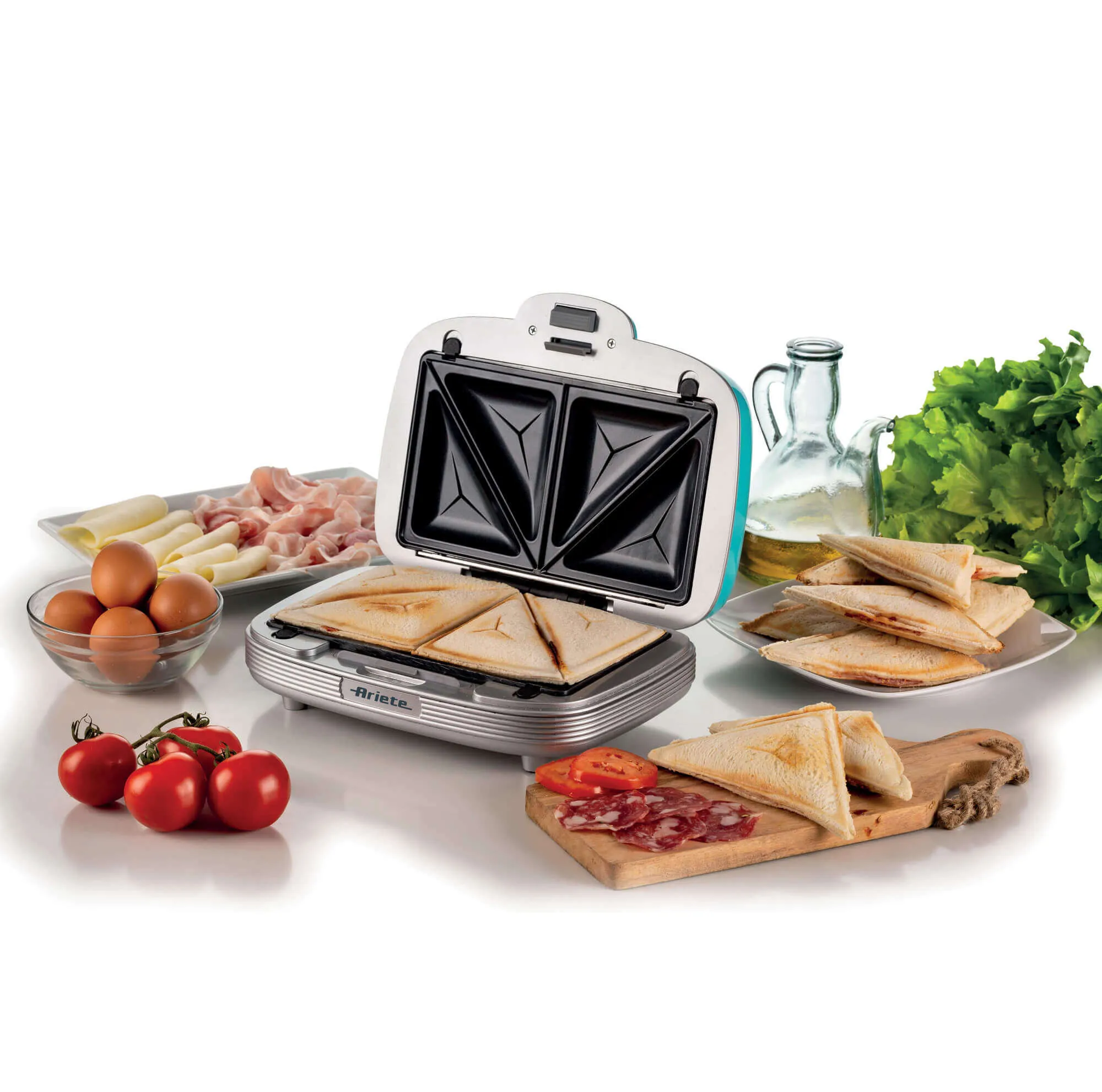 Ariete Party Time 3 i 1 sm&ouml;rg&aring;s &amp; kakor (vit/bl&aring;)